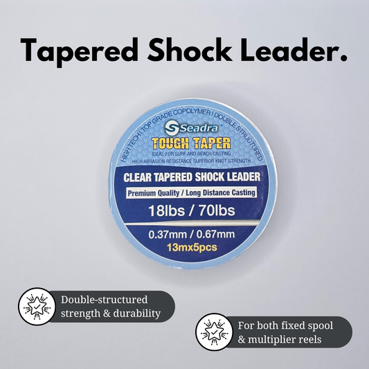 Tough Taper Tapered Shock Leader