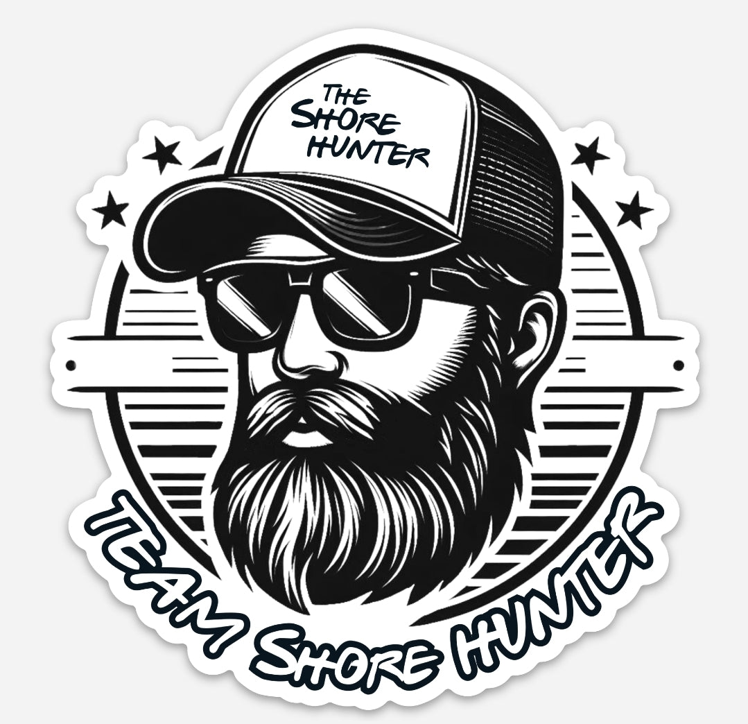 Team Shore Hunter Box Sticker