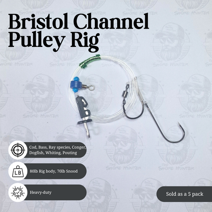 Bristol Channel Pulley Rig (Gemini Splashdown) - 5 pack