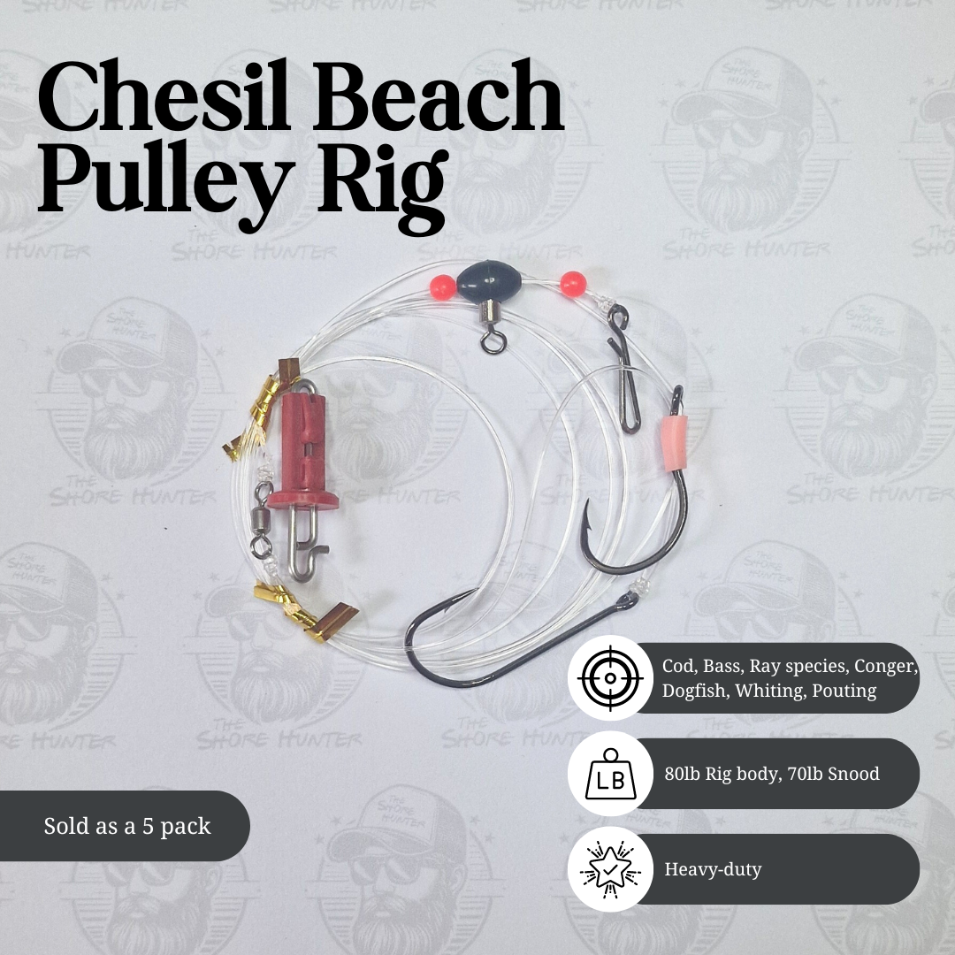 Chesil Beach Pulley Rig (Gemini Splashdown) - 5 pack