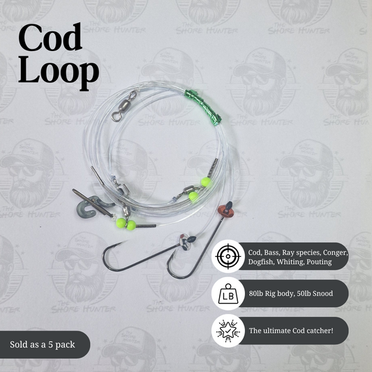 Cod Loop / Long Distance Rig - 5 pack