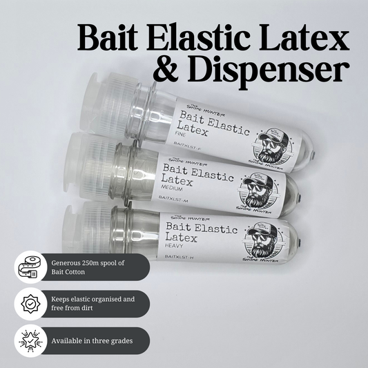 Bait Elastic Latex & Dispenser by The Shore Hunter