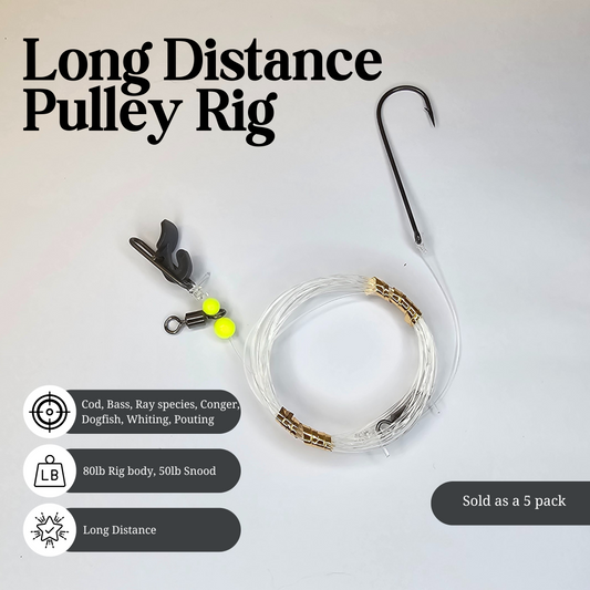 Long Distance Pulley Rig - 5 pack