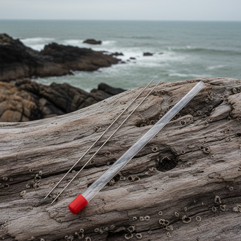 Double Pack Of Bait Needles product photography