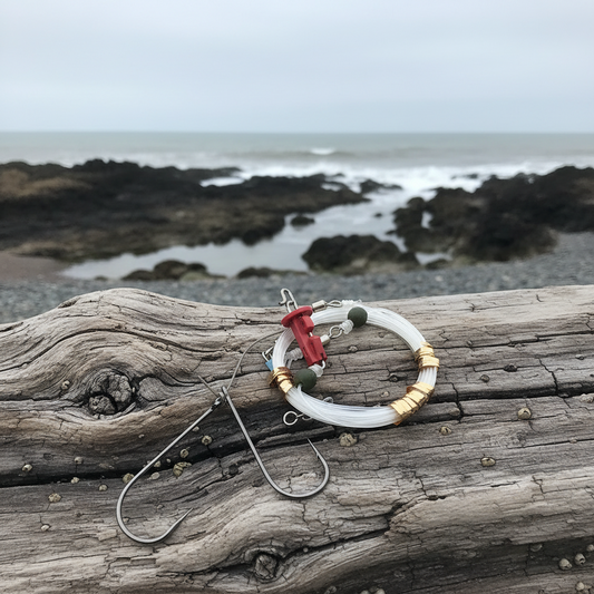 Gareth Griffith & The Shore Hunter Wire Trace Pulley Conger/Tope Rig - 3 pack