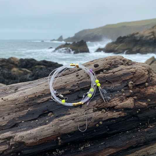 Plaice Naked Rig - 5 pack